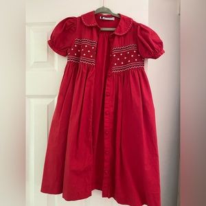 Jacadi dress red